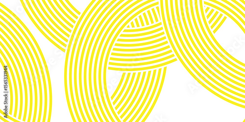 Pasta background, spaghetti abstract geometric pattern. Macaroni yellow poster. Wavy abstract pattern. Pasta vector illustration