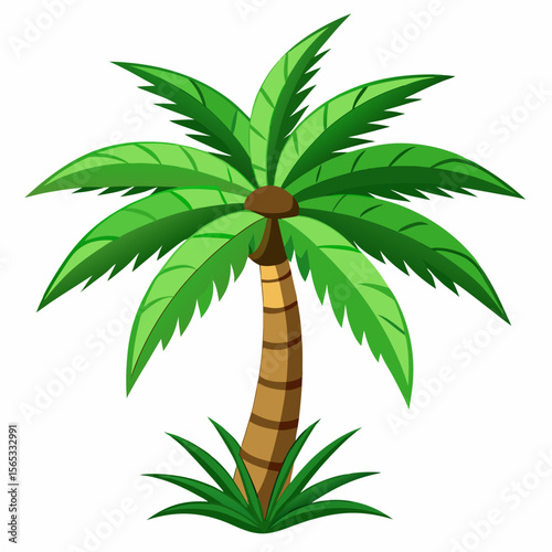 PLAM TREE VACTOR ART
