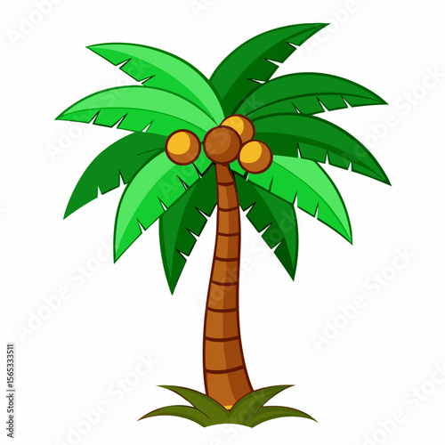 PLAM TREE VACTOR ART
