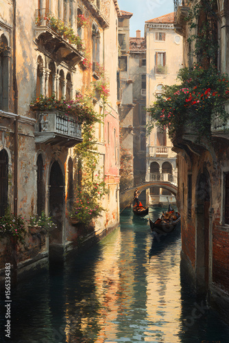 Serenity and Elegance Amidst the Timeless Canals of Venice