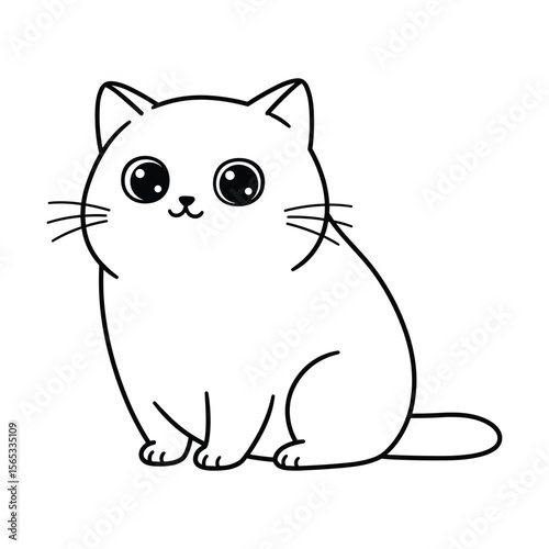 Love cat logo vector design. animal, pet friendly and cat lovers