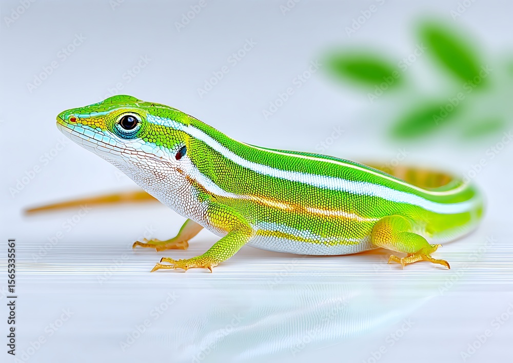 Obraz premium Lizard in vibrant colors