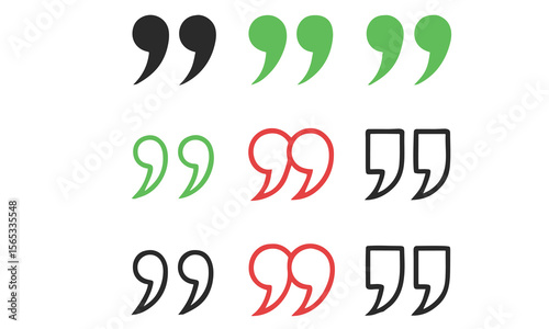 Checklist and Tick Cross Icon Set