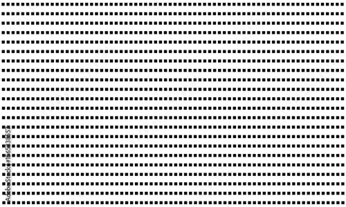 Dotted line connection. different types of long dashed line. collection of lines for notebook pages. graphic seamless pattern with black stripes  .Vector Illustration . 