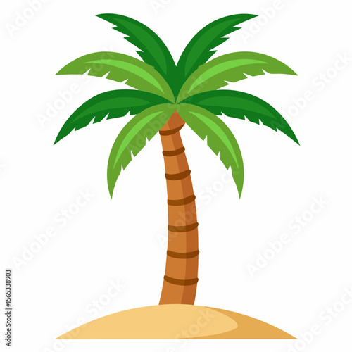 PLAM TREE VACTOR ART