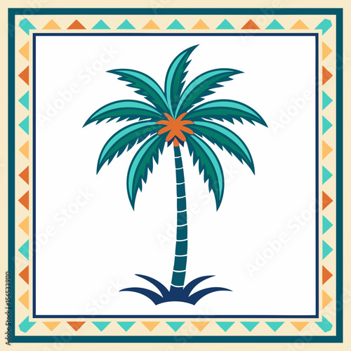 PLAM TREE VACTOR ART