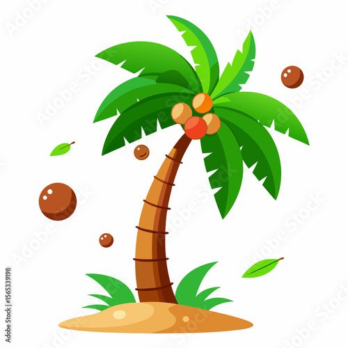 PLAM TREE VACTOR ART
