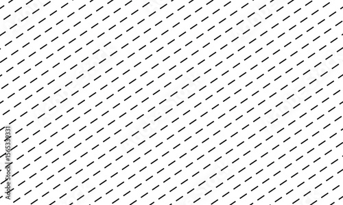 Dotted line connection. different types of long dashed line. collection of lines for notebook pages. graphic seamless pattern with black stripes  .Vector Illustration . 