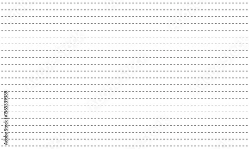 Dotted line connection. different types of long dashed line. collection of lines for notebook pages. graphic seamless pattern with black stripes  .Vector Illustration . 