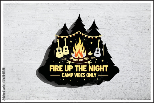 Fire Up the Night: Camp Vibes Only,
Night Glow & Forest Flow,
Campfire Tales Under the Stars,
Lantern Light & Guitar Nights