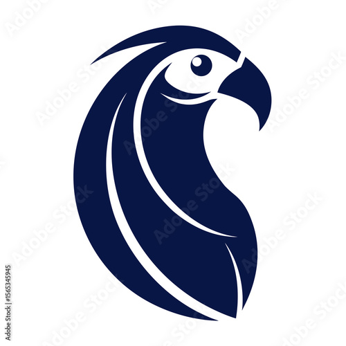 abstract bird logo