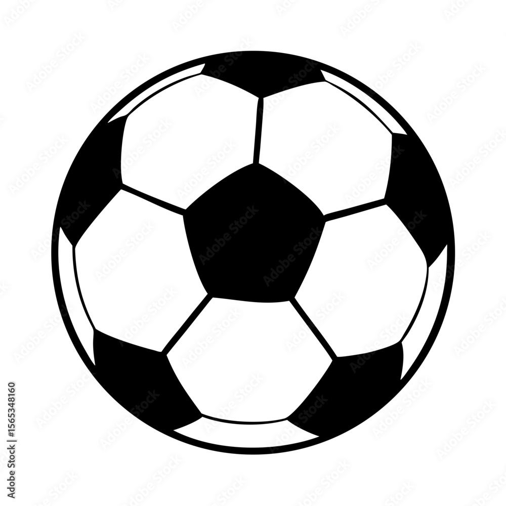 Fototapeta premium soccer ball vector