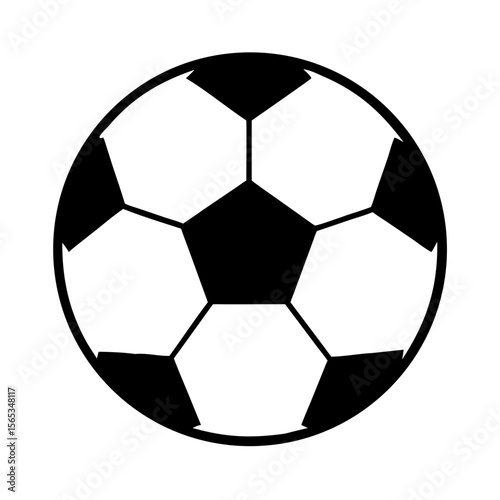 soccer ball on white background