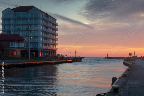 Kanał portowy Darłówko, Darłowo,