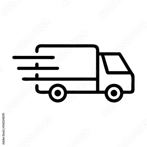 truck icon vector