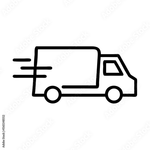 truck icon vector illustration
