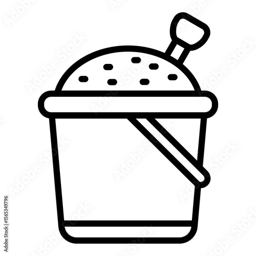 Sand Bucket Icon