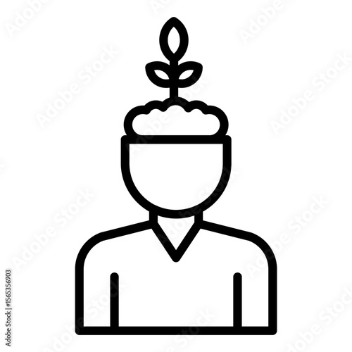 Mental Growth Icon