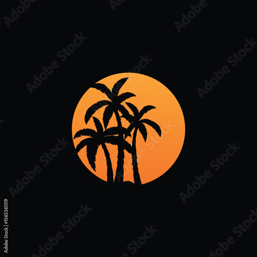  beach sunset Art & Illustration