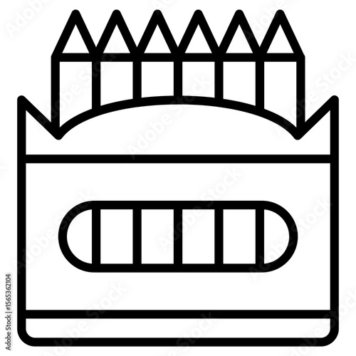 Pencil Crayon Icon
