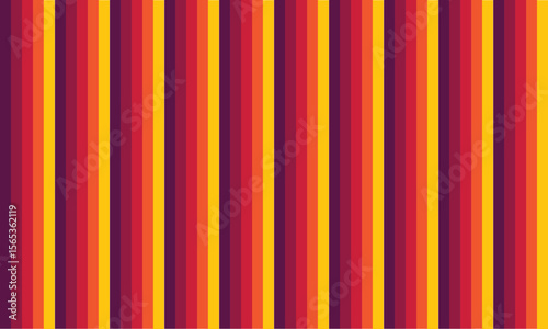 Seamless colorful striped abstract background. Vertical rainbow stripe pattern. EPS10 vector illustration. Multicolor stripes for wallpaper, background, wrapping paper, backdrop, poster etc.