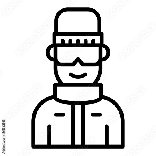 Skier Icon