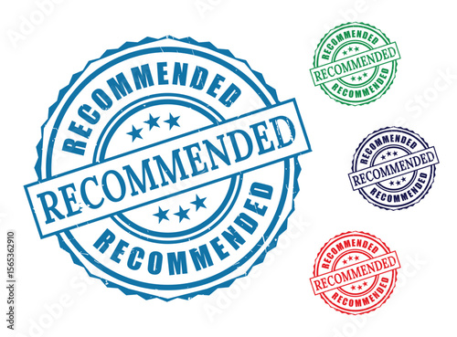 recommended stamp vector graphic elements for design and marketing materials seals and approvals