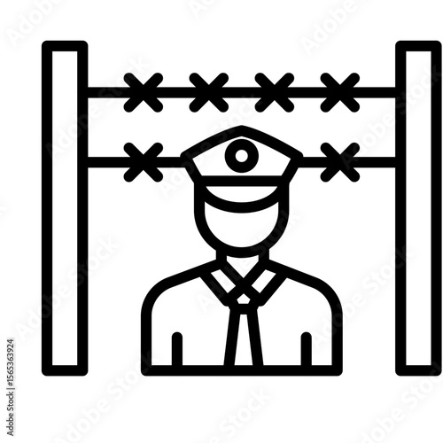 Border Security Icon