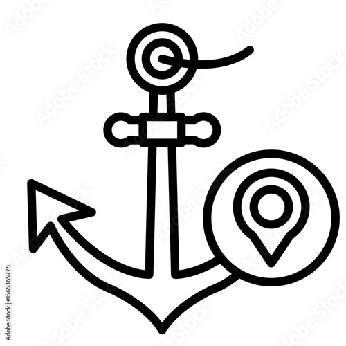 Sea Anchor Icon