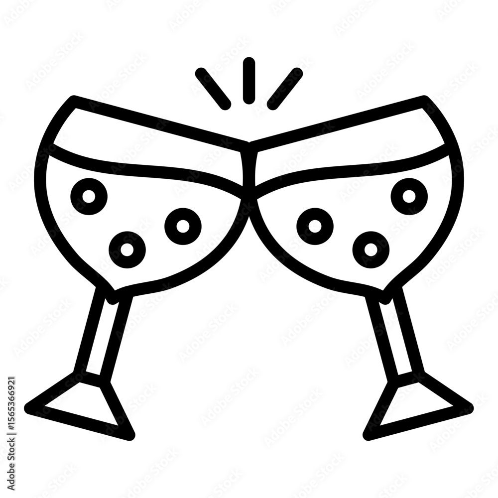 Obraz premium Cheers Icon