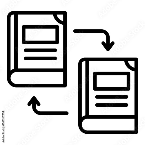 Book Exchange Icon