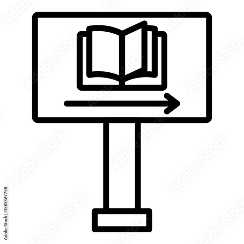 Direction Sign Icon