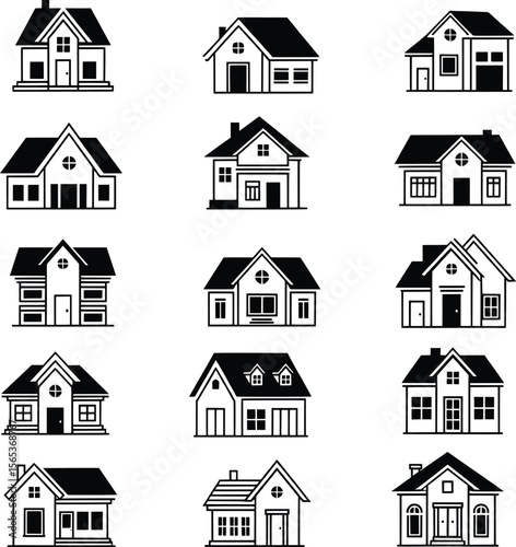Vector House Icons Set