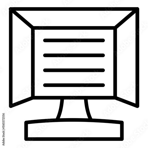 Teleprompter Icon