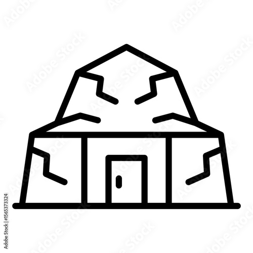 Cave House Icon