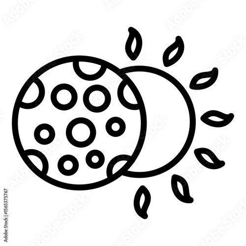 Solar Eclipse Icon