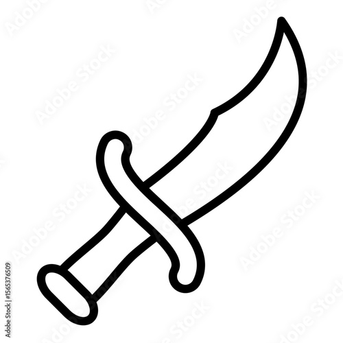 Pirate Knife Icon