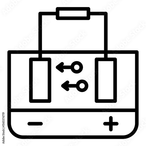 Electrolysis Icon