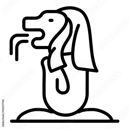 Merlion Icon