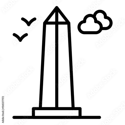 Obelisk Of Buenos Aires Icon