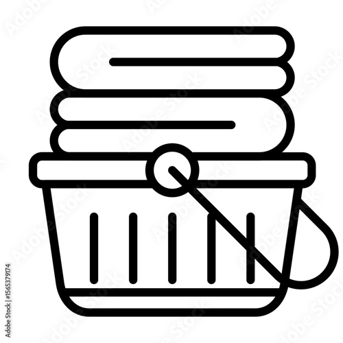 Laundry Basket Icon
