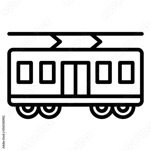 Tramcar Icon
