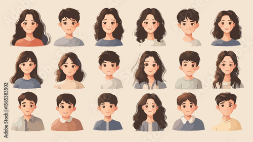 Set of 25 Family Parents Icons Bundle for Creative Projects
