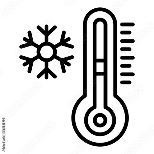Cold Temperature Icon