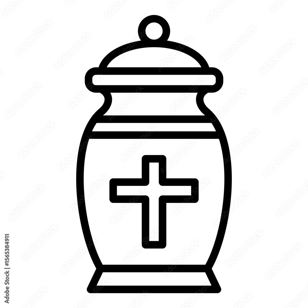 Obraz premium Urn Icon