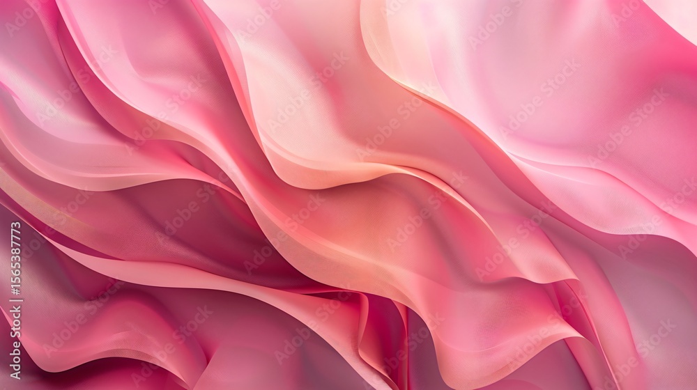 Fototapeta premium Abstract background with overlapping shades of pink gradient