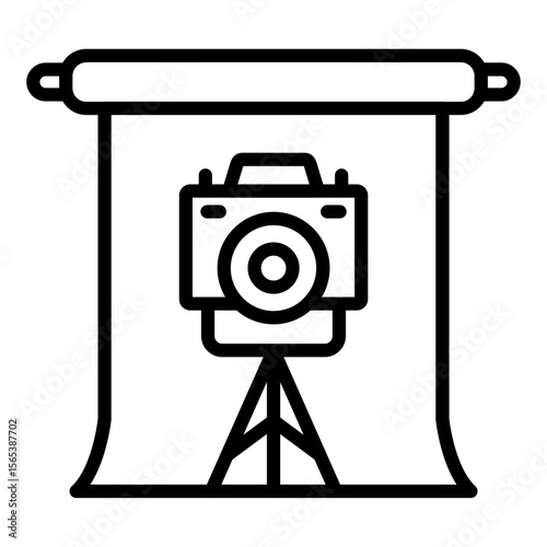 Camera Backdrop Icon