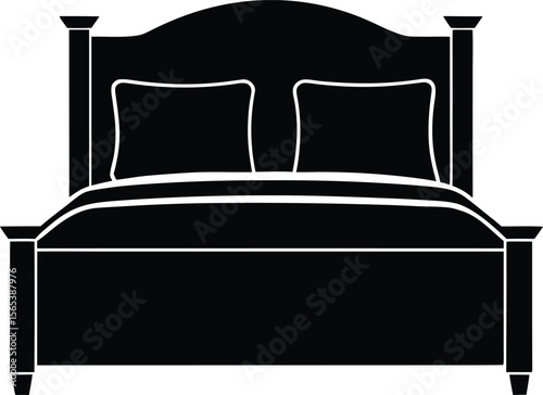 Double Bed Icon 
