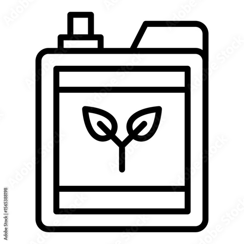 Biofuel Can Icon