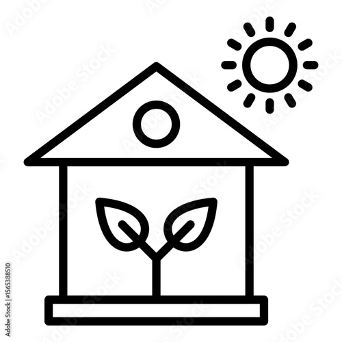 Green House Icon